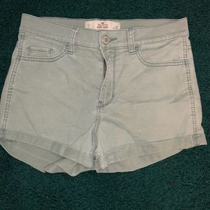 Green Hollister Shorts
